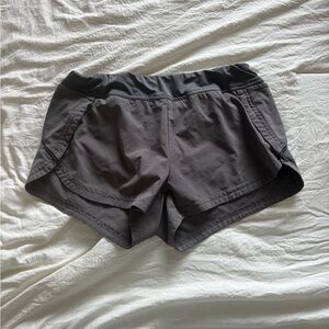 Athleta Charcoal Athletic Shorts